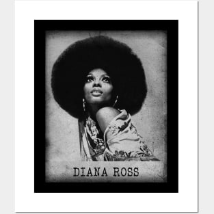 Diana Ross // Minimalist Fanart Tribute Posters and Art